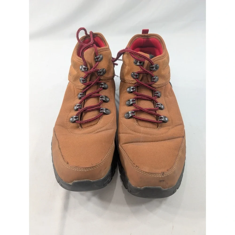Columbia Fairbanks Mid Men's 10.5 | Caramel, Mountain Red - Waterproof